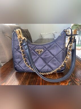 Prada Handbag Womens Re-Edition 1995 Chaîne Re-Nylon mini-bag